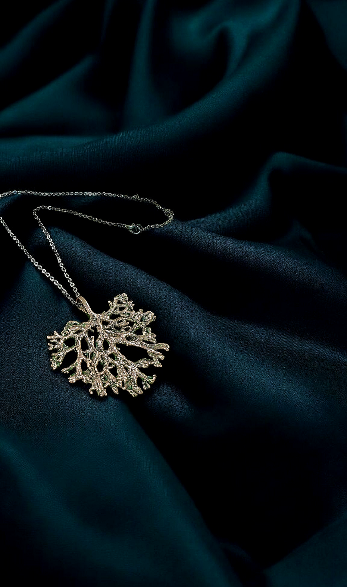 Copper Pendant “Irish Moss”
