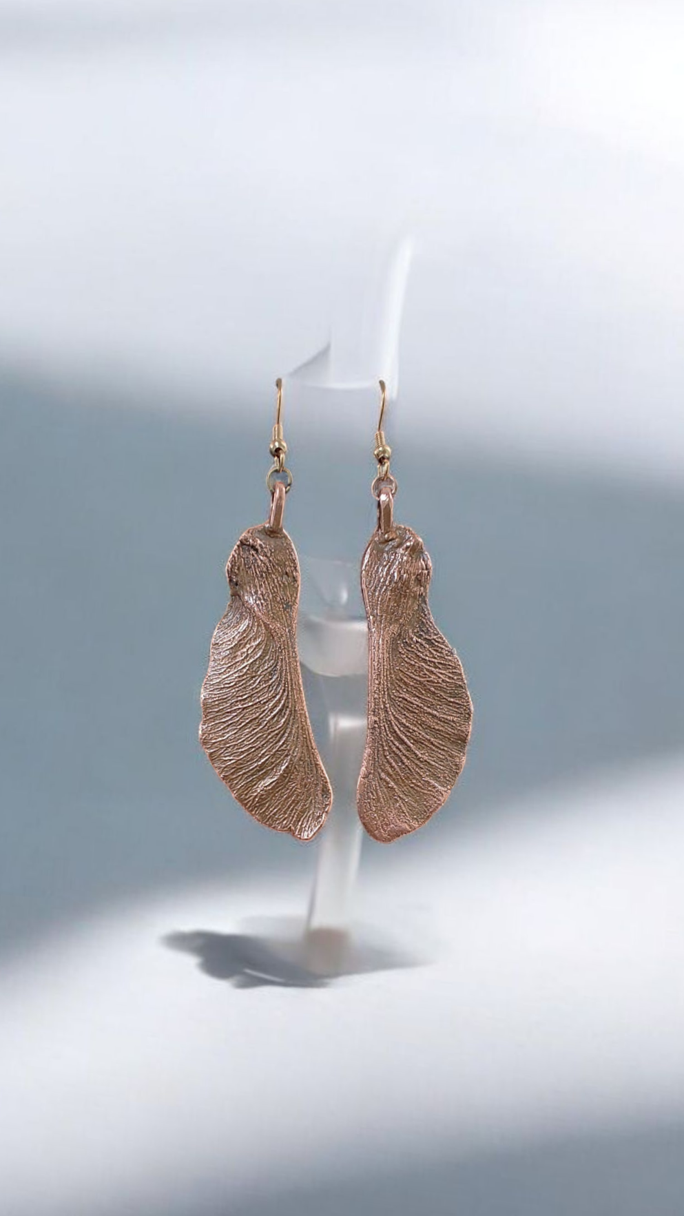 Copper Earrings “Dance of the Seeds”