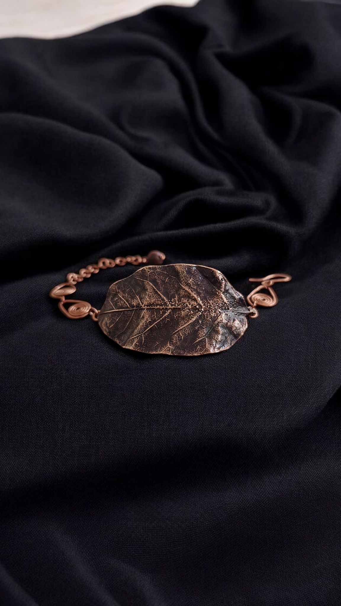 Evening Tango — Copper Bracelet