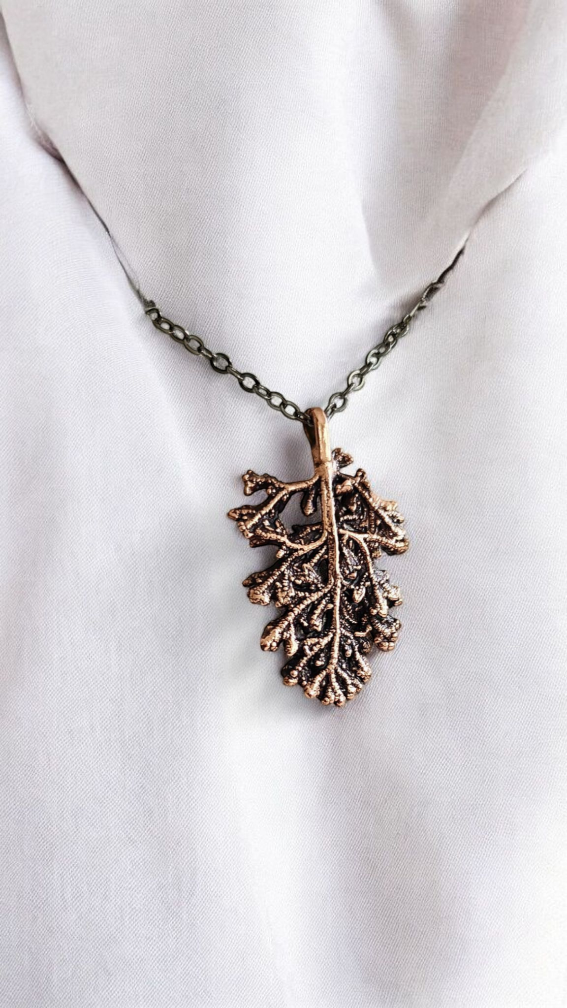 30 Copper Pendant “Meadow Charm”