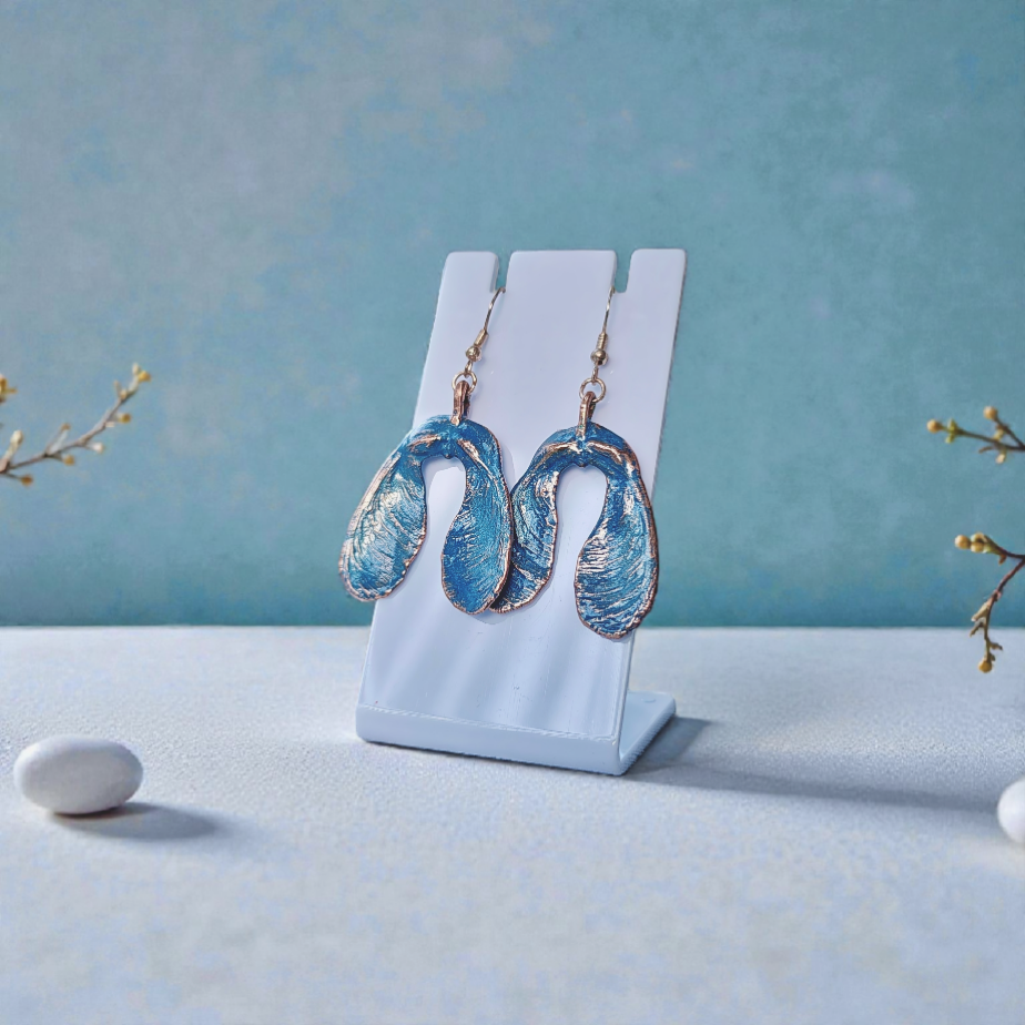 39 Copper Earrings — Sky Helicopters