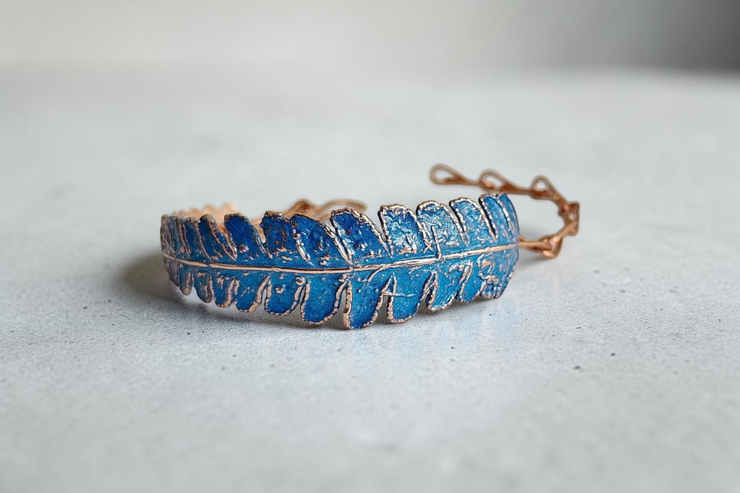 98 Fern Leaf Bracelet — Sweet Copper