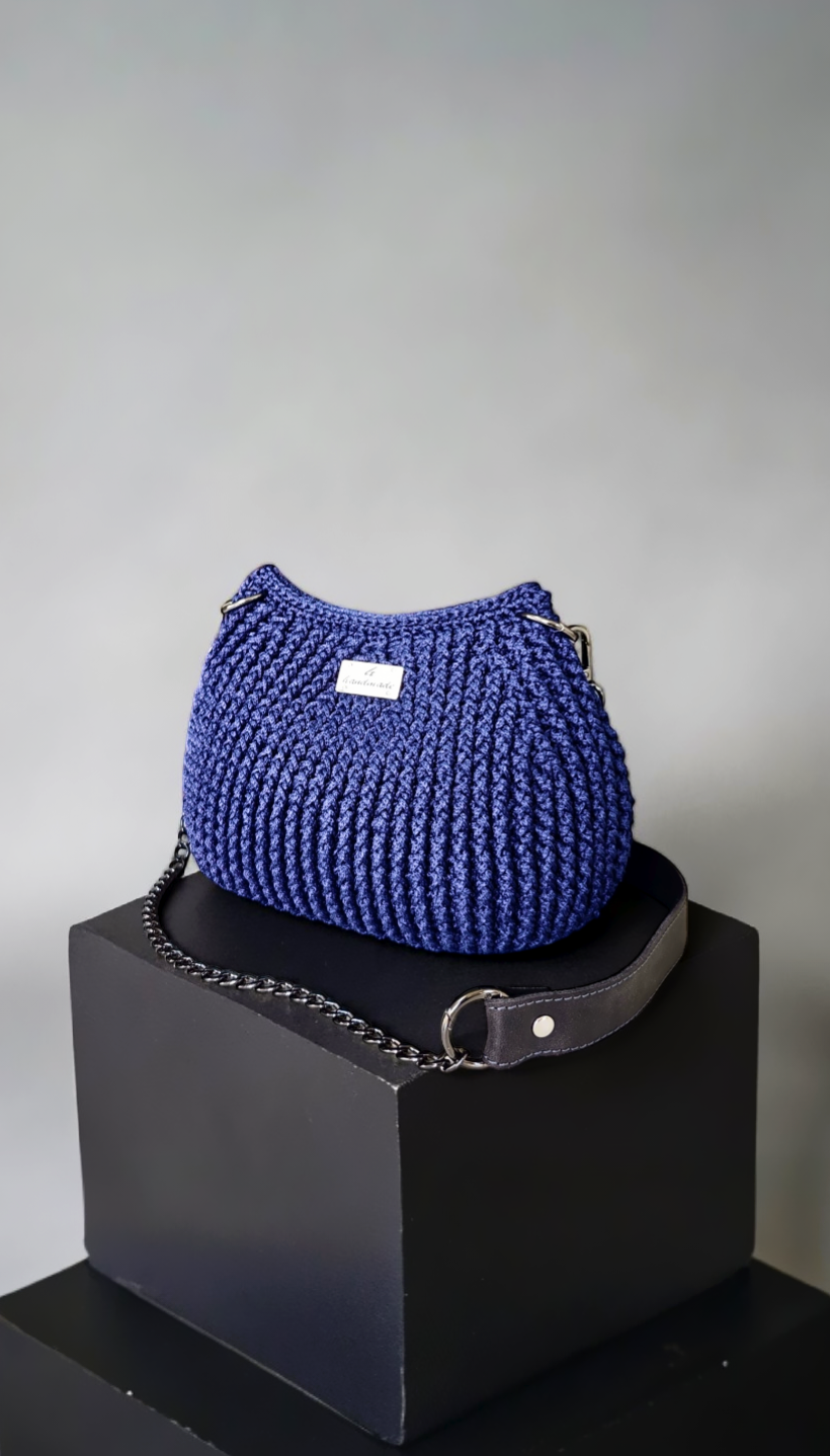 Blue Crossbody Bag