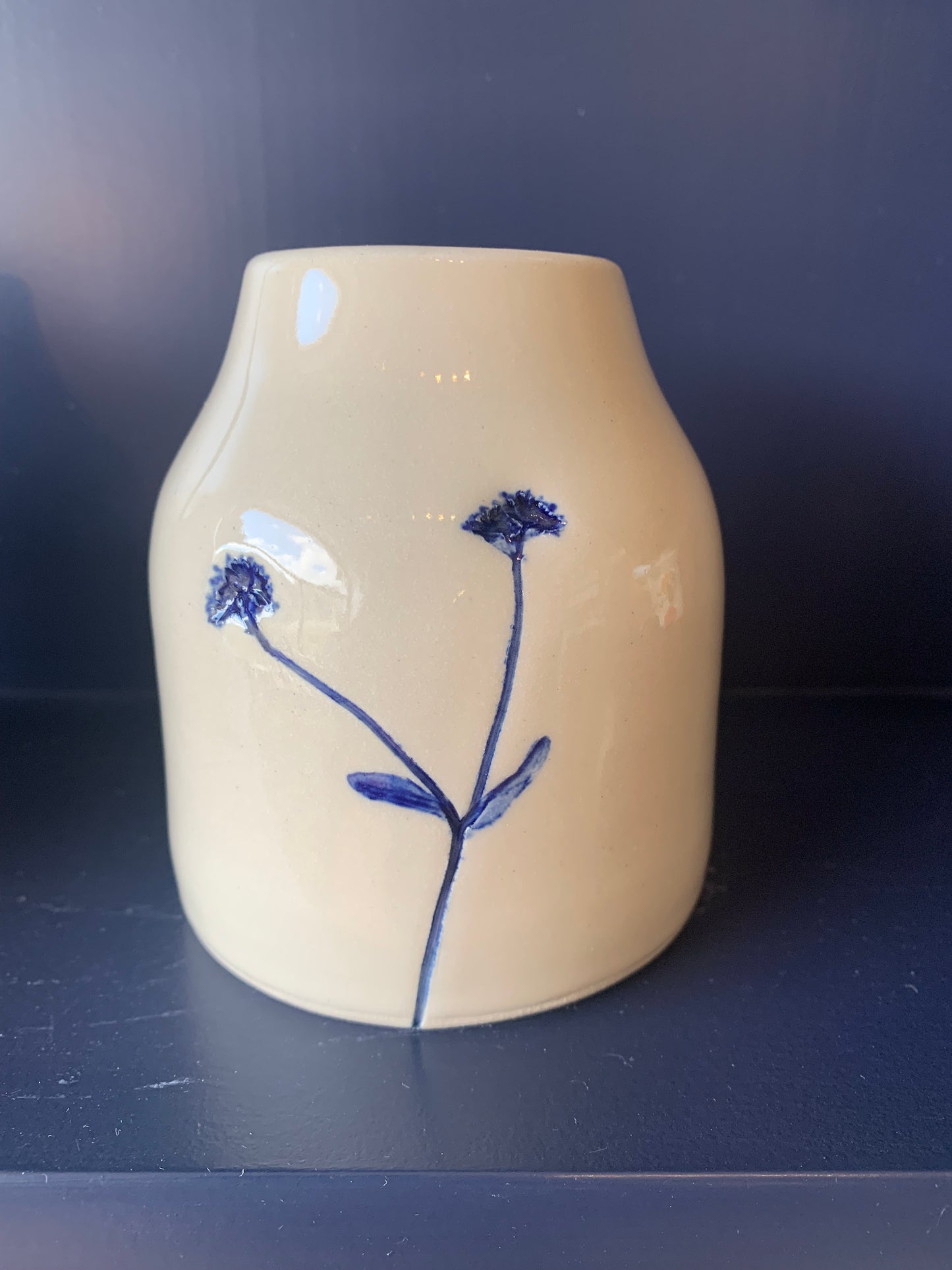 Small botanical vase