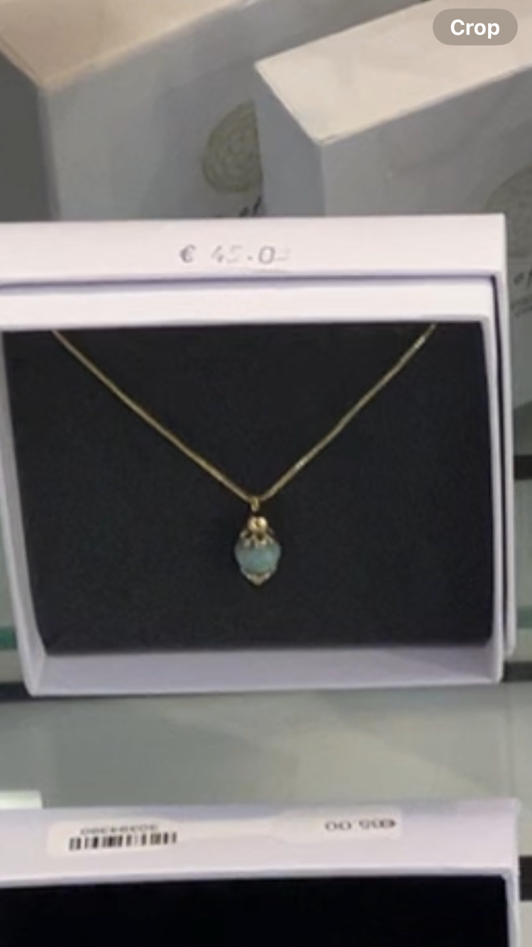 Lantern Necklace | Amazonite | Communication