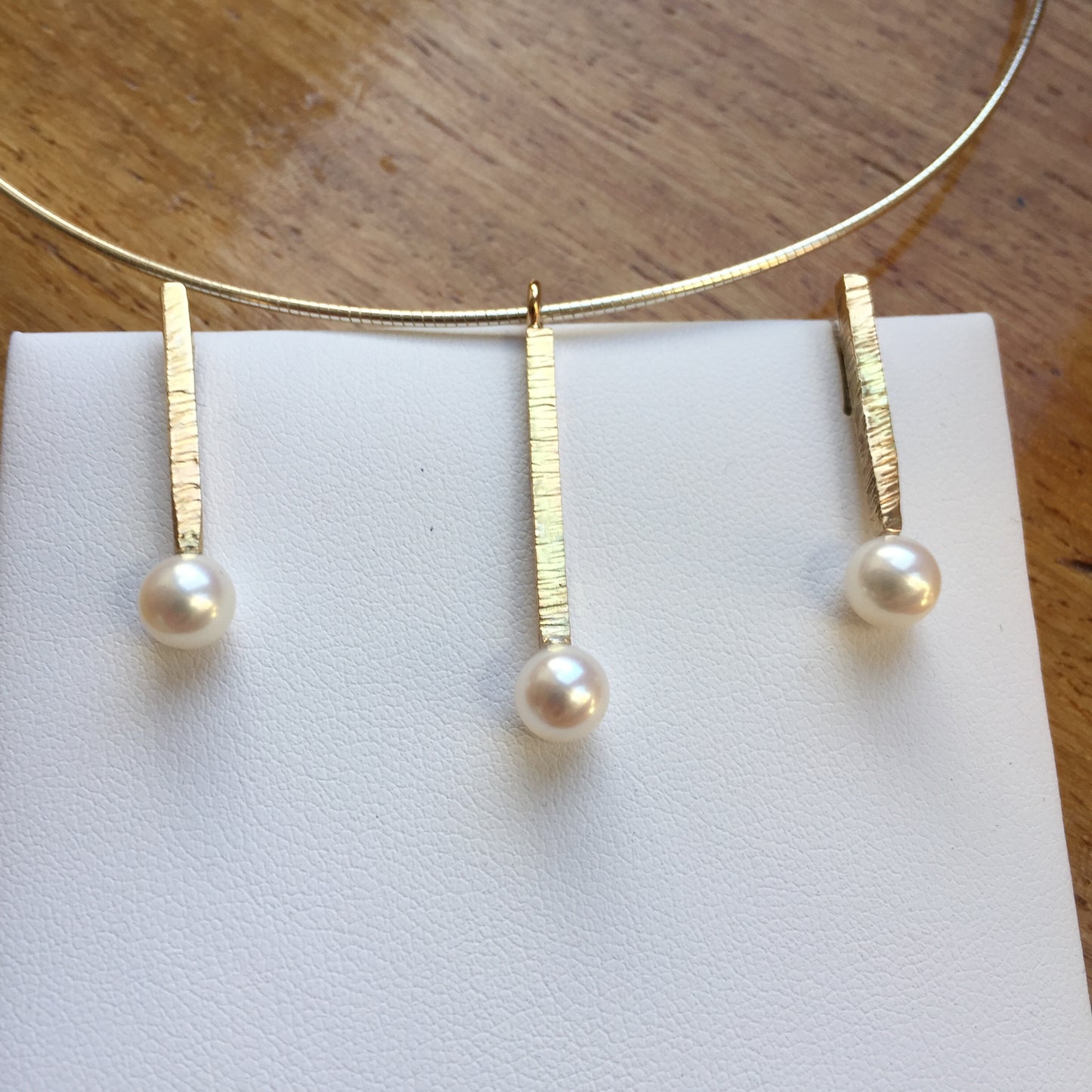 Pearl Dream 9ct. Gold One of a kind- Earrings