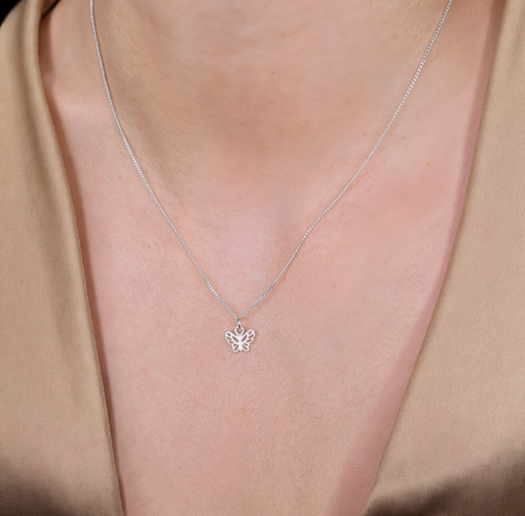 Mini Butterfly Necklace - Seraphina