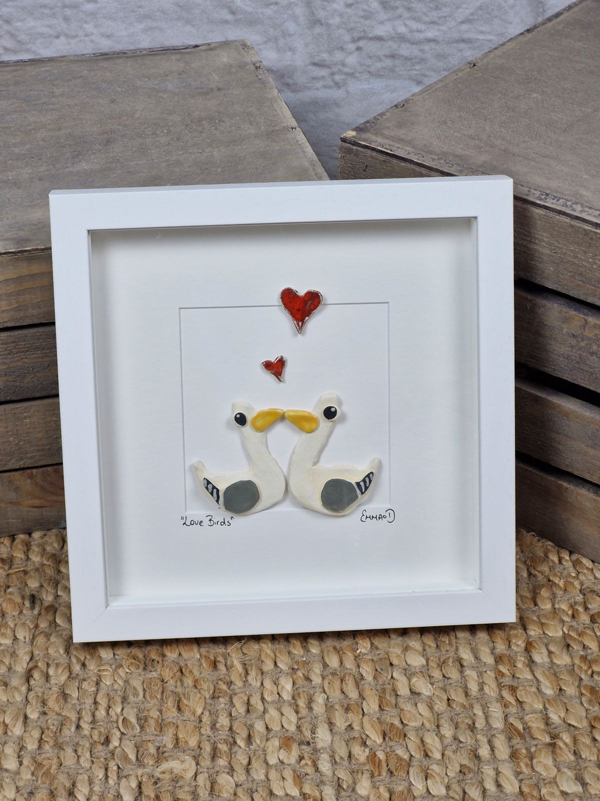Love Birds - Small Frame