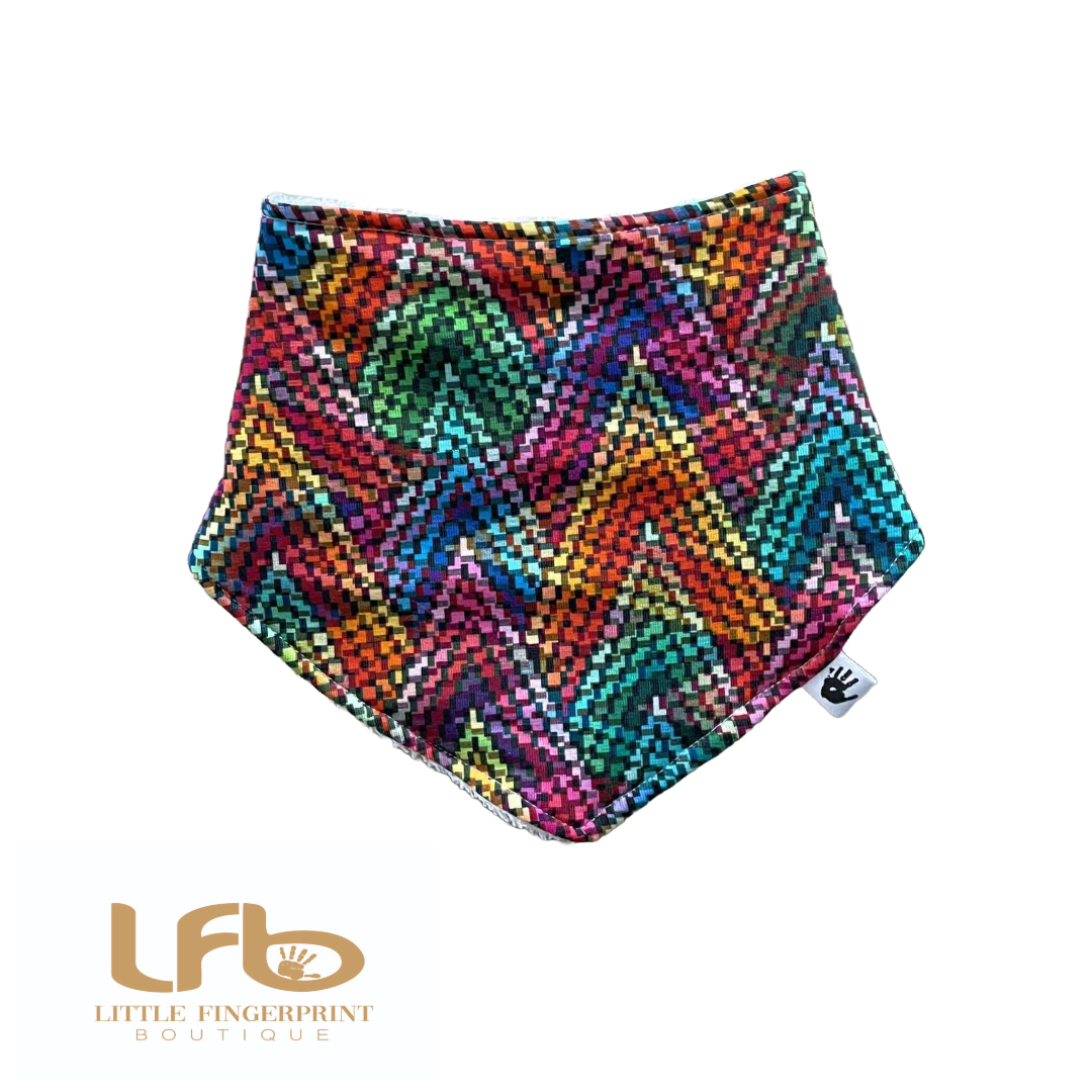Rainbow - Baby Bandana Bib โ Absorbent Dribble Bib