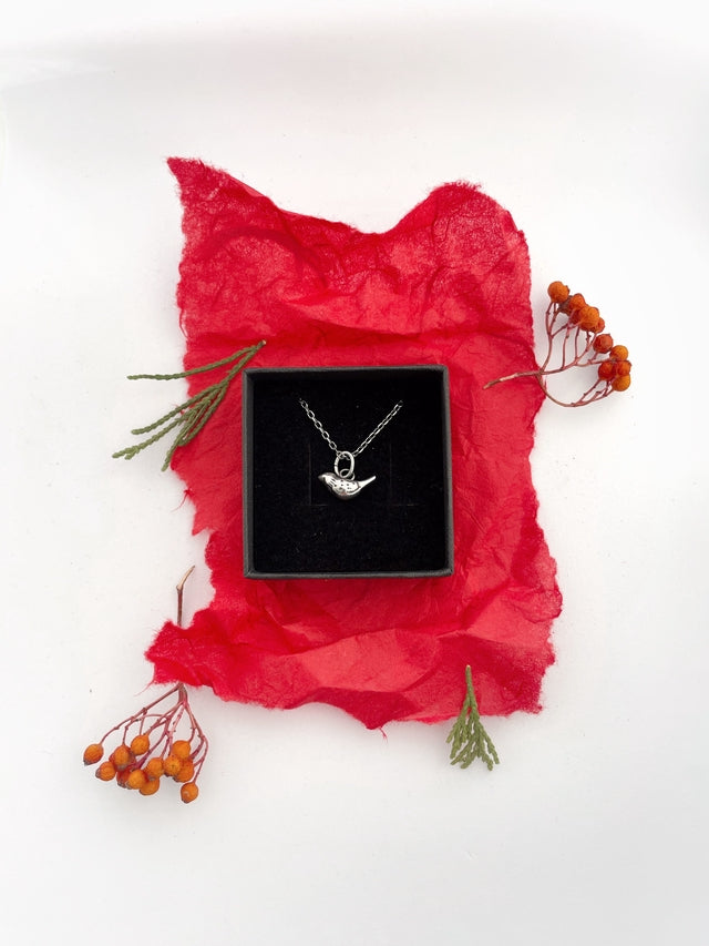 37 blackbirds Handcrafted silver pendant