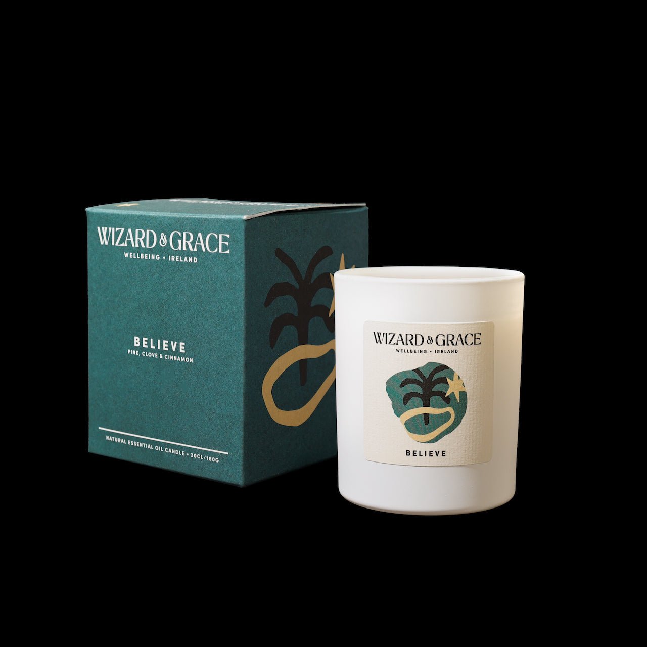 Believe Essential Oil Candle - Wizard & Grace