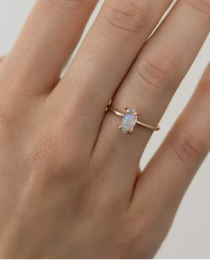 Moonstone Ring