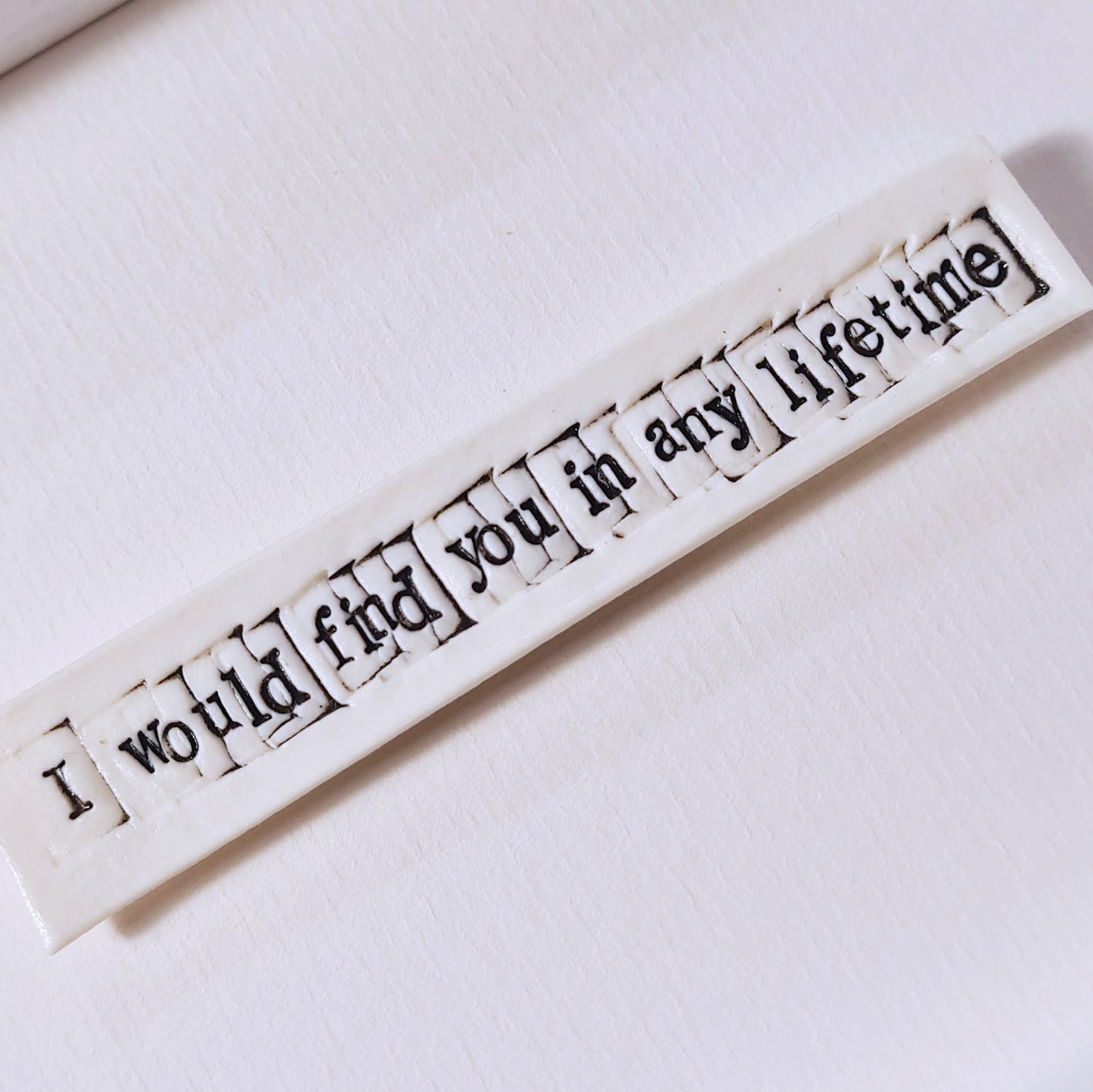'I would find you in any lifetime '