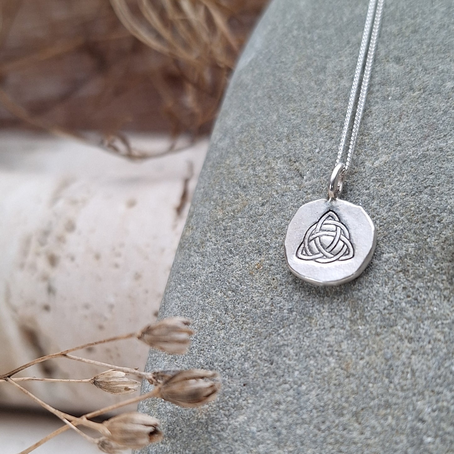 Celtic trinity knot pendant