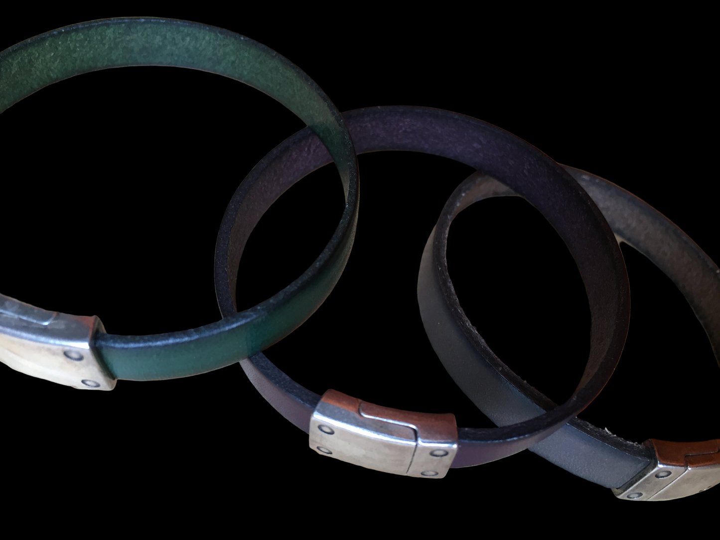 NEW! Gents Leather Cuff