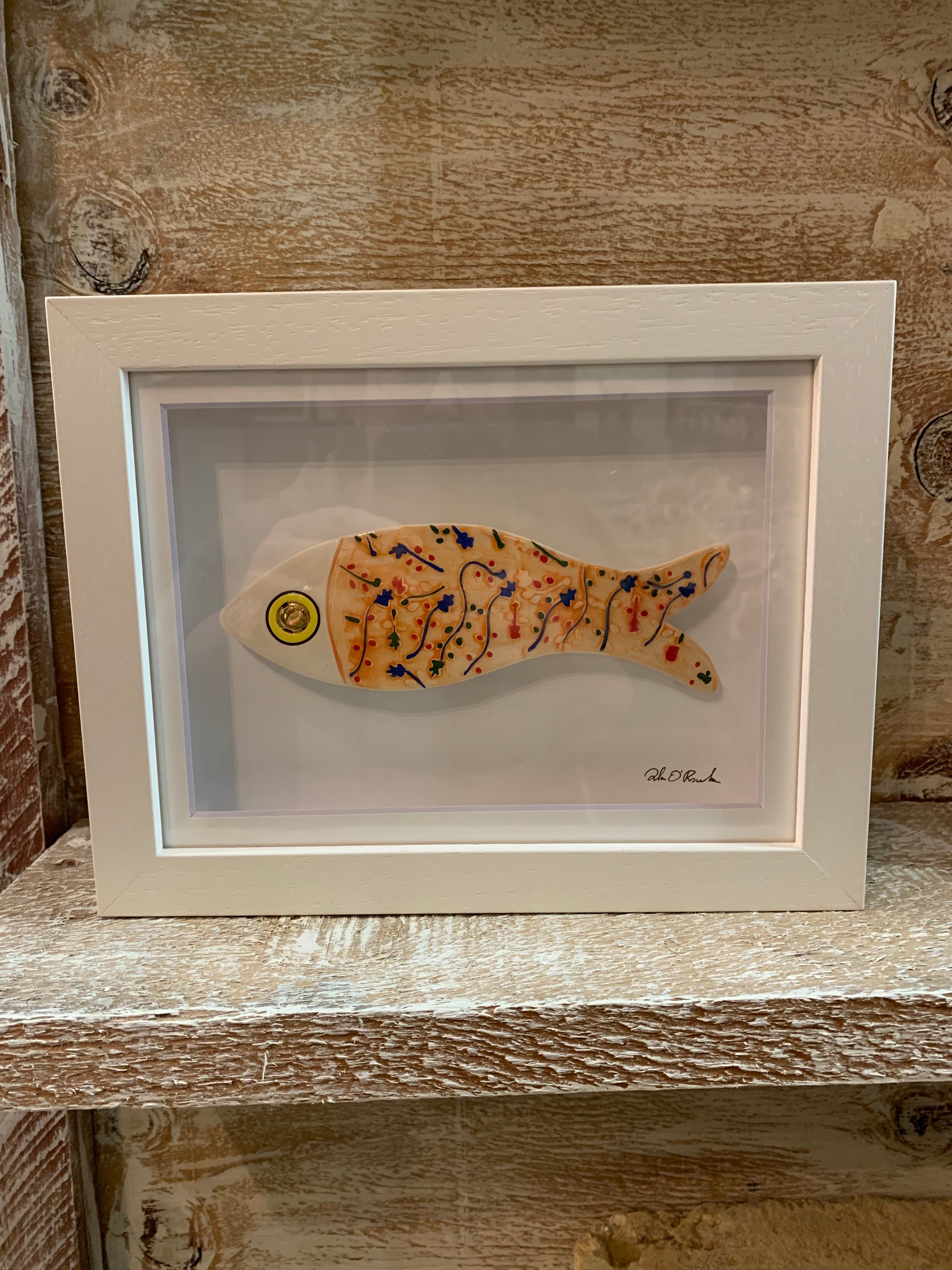 Large fish frame – Cork Craft & Design