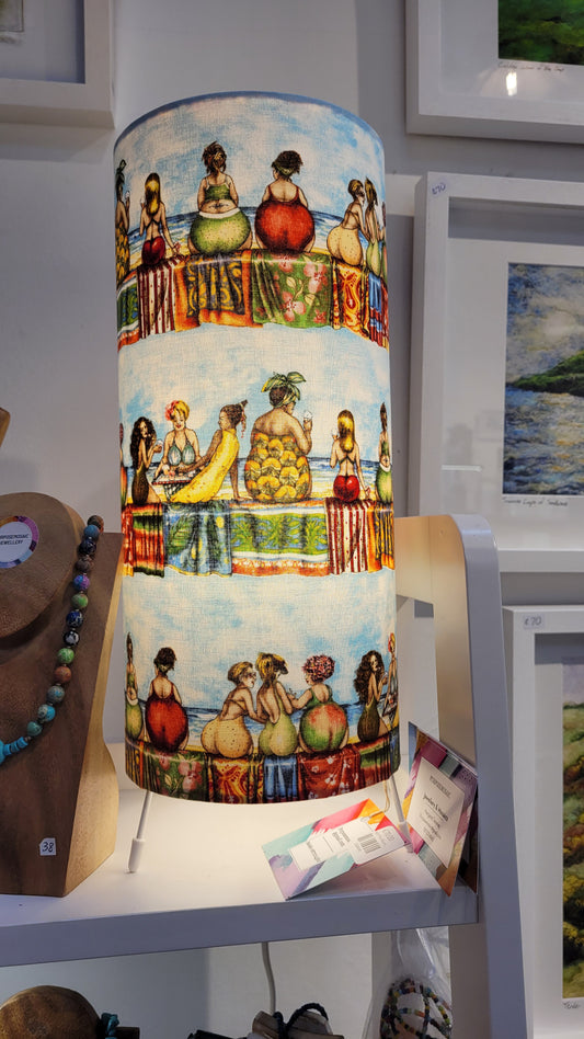 Bathing Ladies Table Lamp