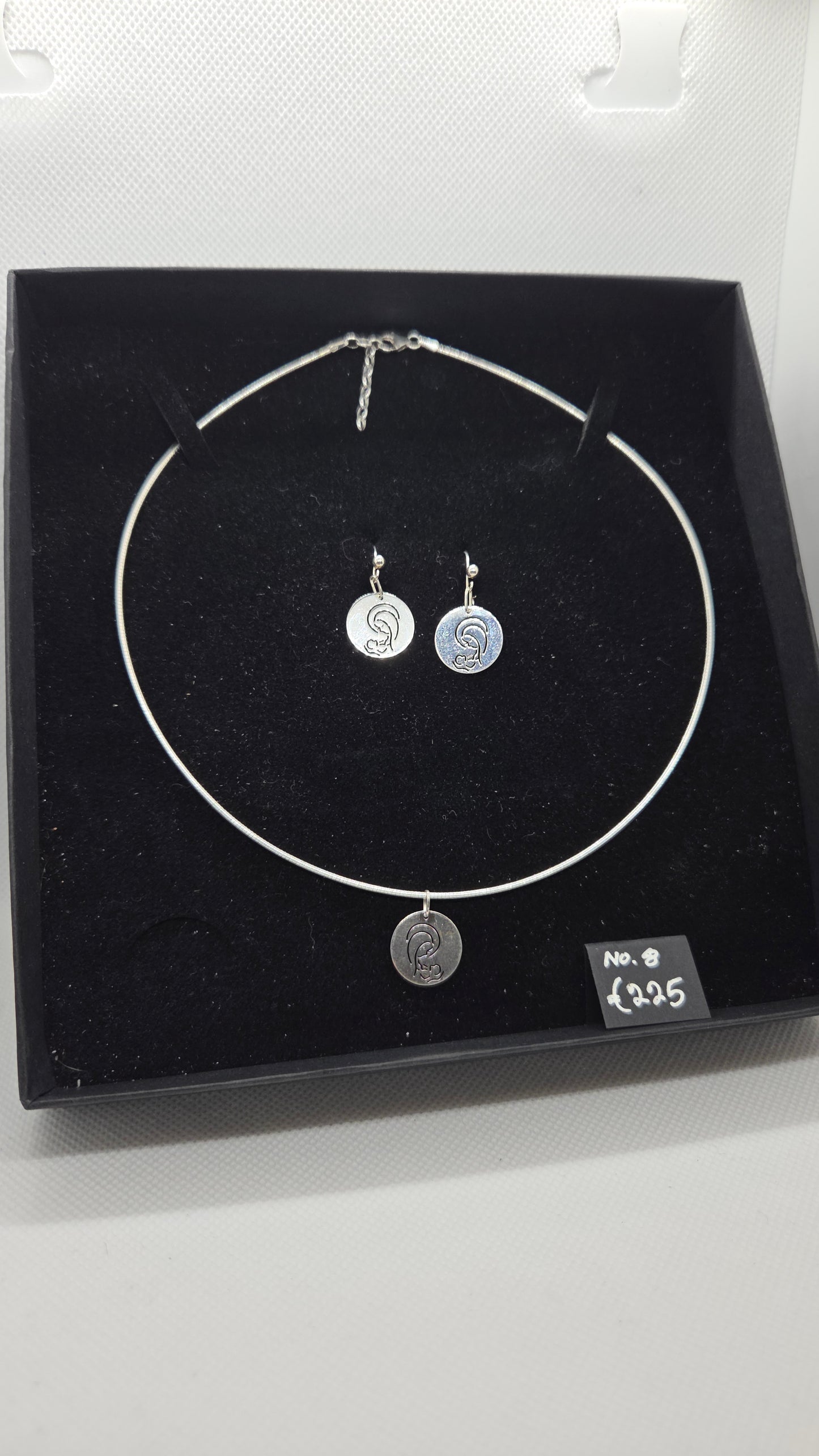 Stg. Silver 'Mother and Child' Set
