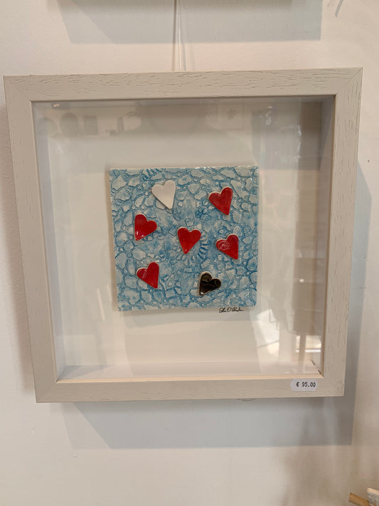 10x10 Flying Hearts Frame