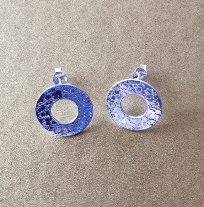 Circle of Life earrings silver