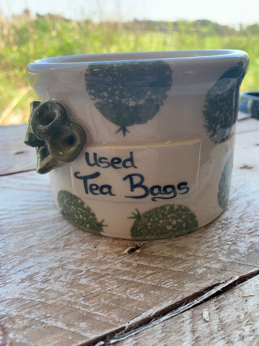 Round used tea bags (g)