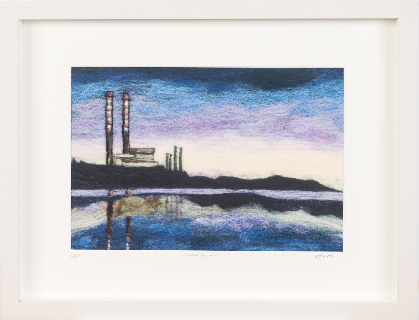 Dublin Bay Dawn (Framed Fine Art Print)