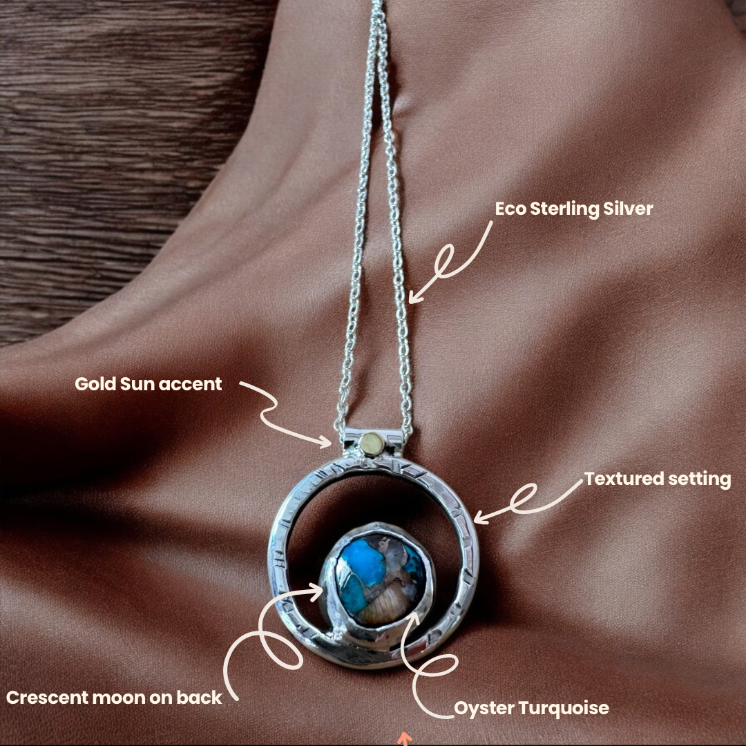 Oyster Turquoise Talisman