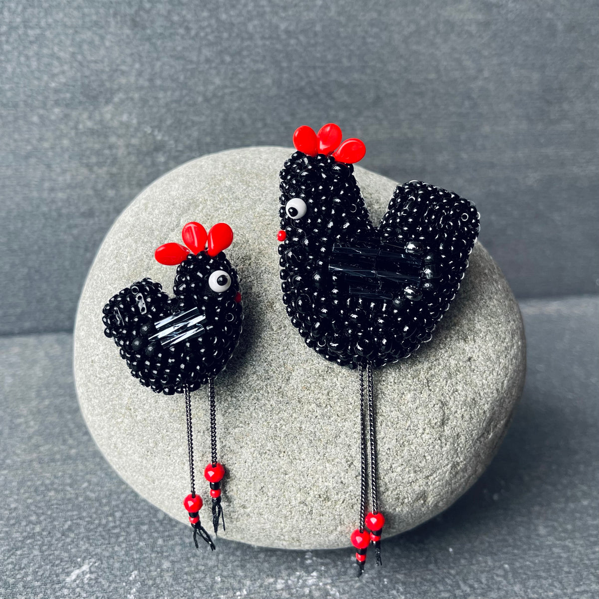 Mother & Daughter Chickie Pins