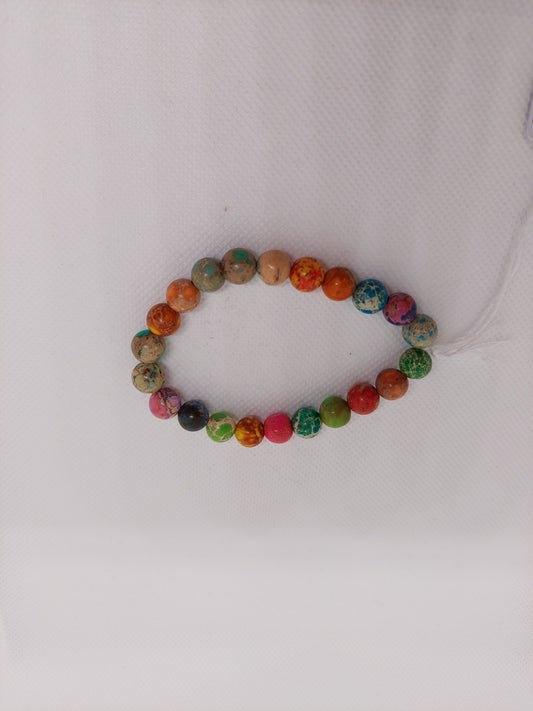 Multicoloured Jasper Bracelet