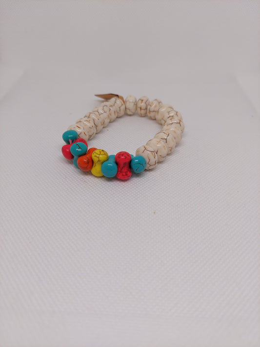 Multicoloured Stone Bracelet