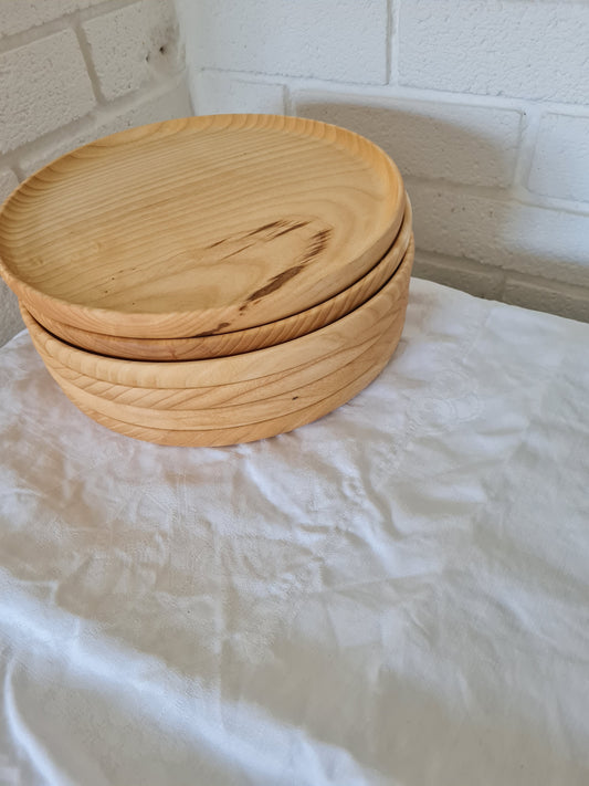 Wooden plate