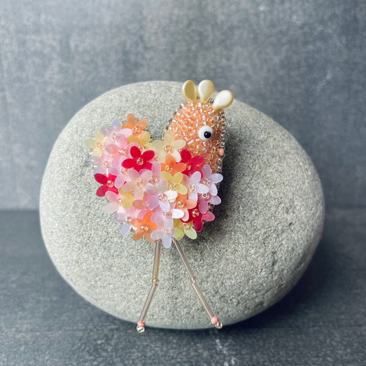 Light Multicolour Flower Chickie Magnet