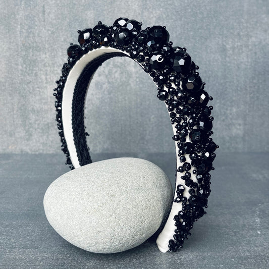 Black and White Hairband