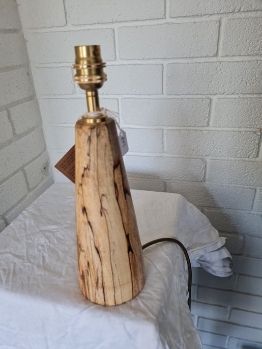Spalted beech lamp 1