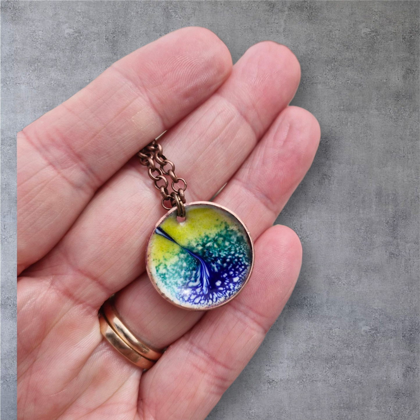 Landscape Penny Necklace