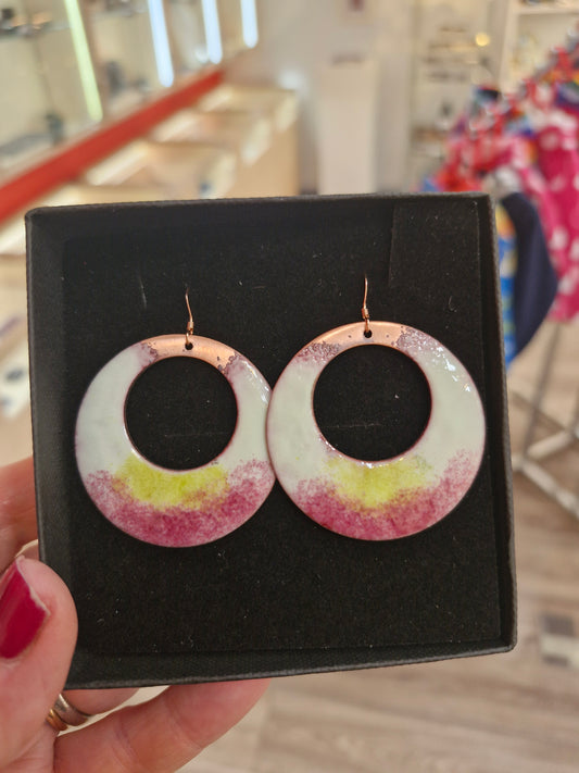 Fuschia Bloom Earrings
