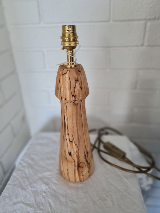 Spalted Beech Lamp