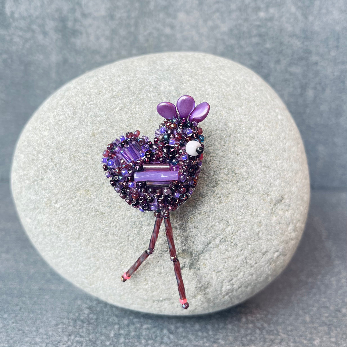 Purple Baby Chickie Magnet