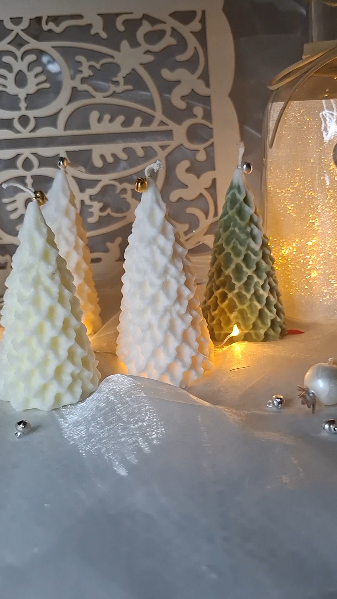 Candle Box-Christmas tree – Mistletoe Kisses