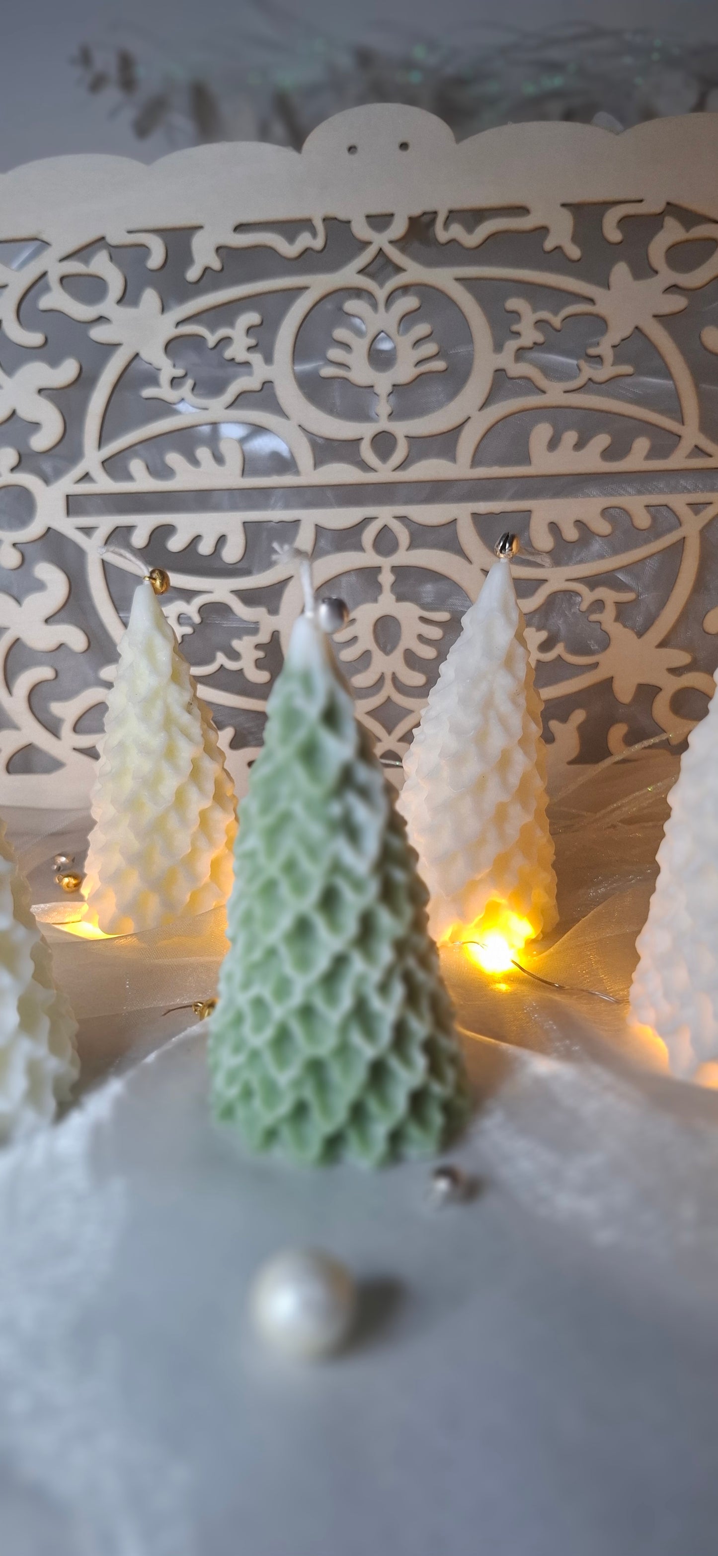 Candle Box-Christmas tree – Mistletoe Kisses