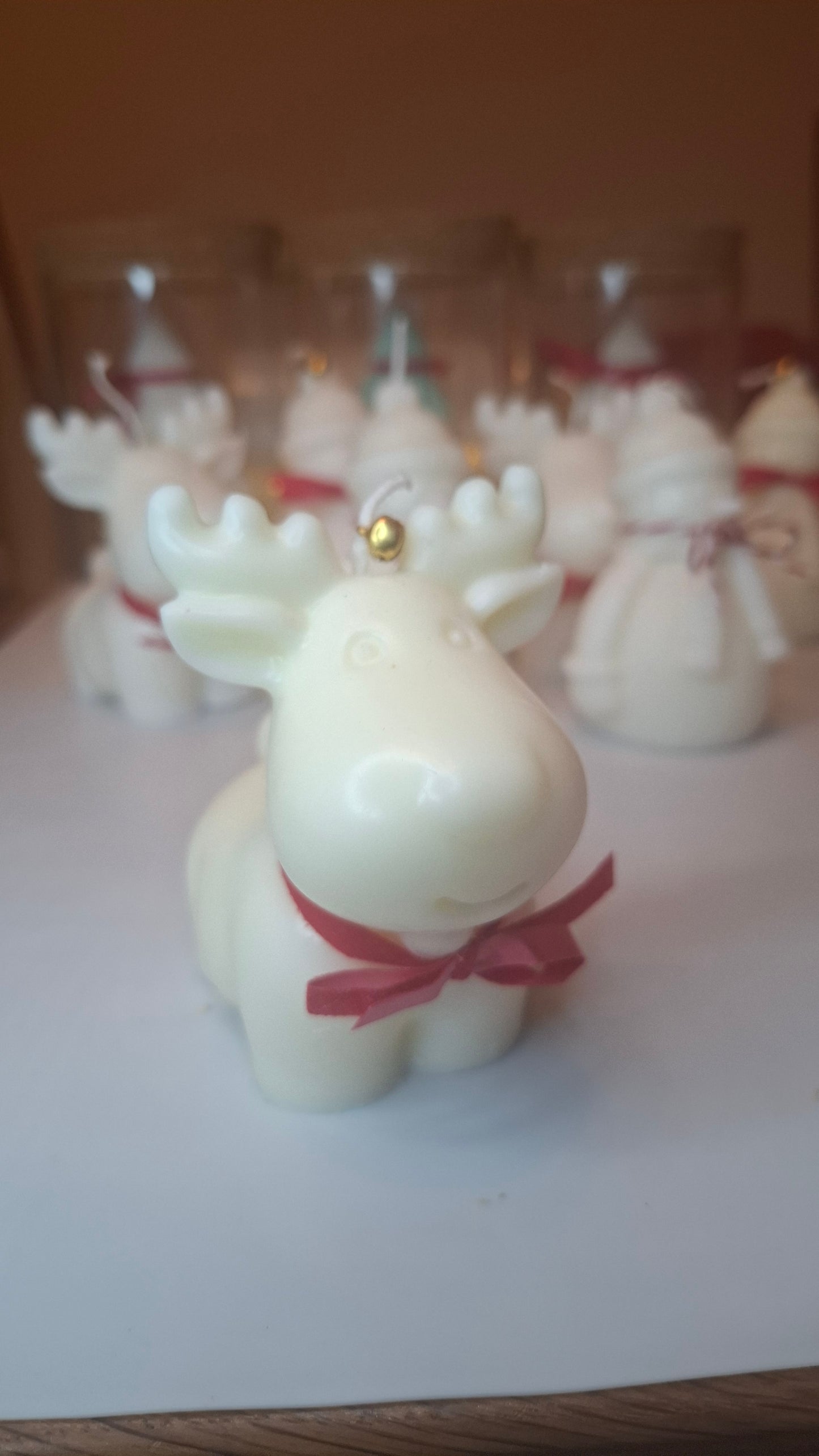Candle-Rudolph Reindeer  – Holiday Charm