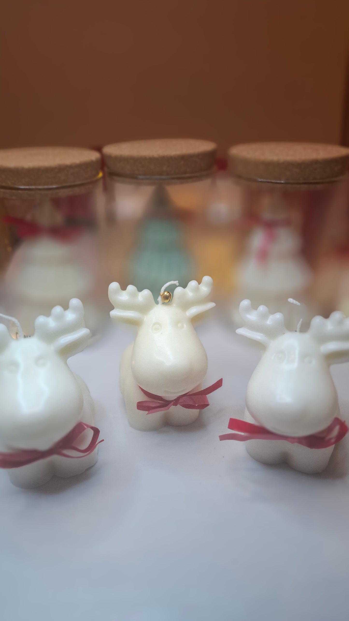 Candle-Rudolph Reindeer  – Holiday Charm