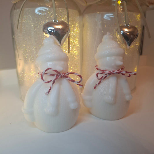 Candles-Snowman & Santa’s Bag