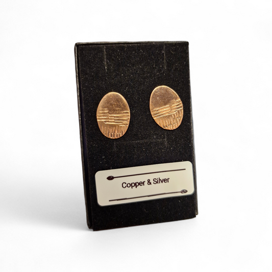 Copper Studs - Grainne