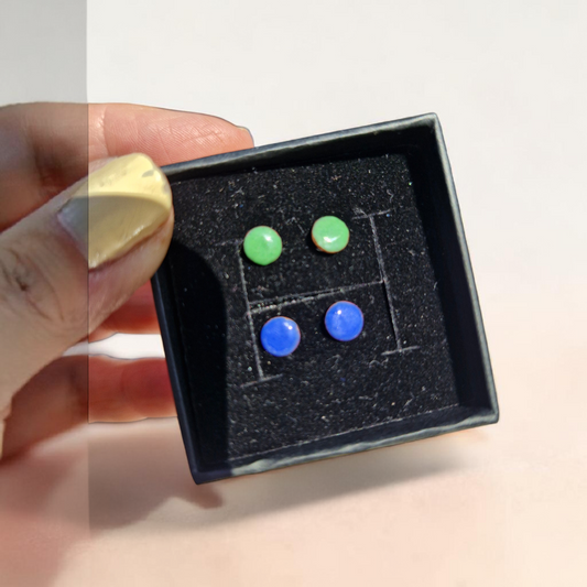 Teeny Tiny Enamel Studs