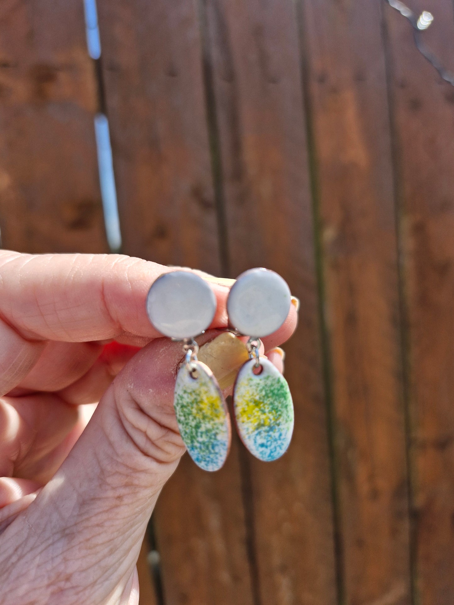 Summer Meadow Clip On earrings
