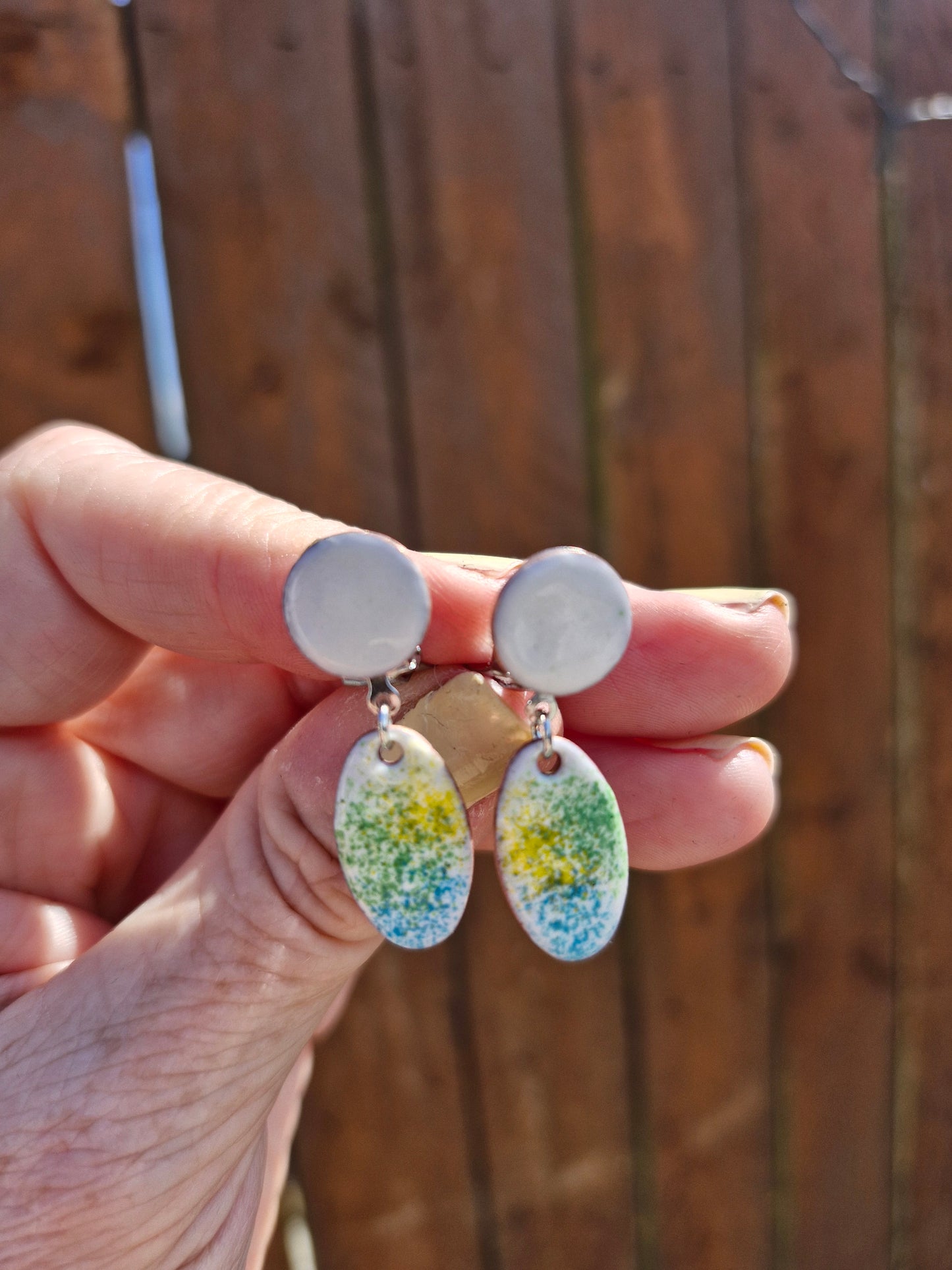 Summer Meadow Clip On earrings