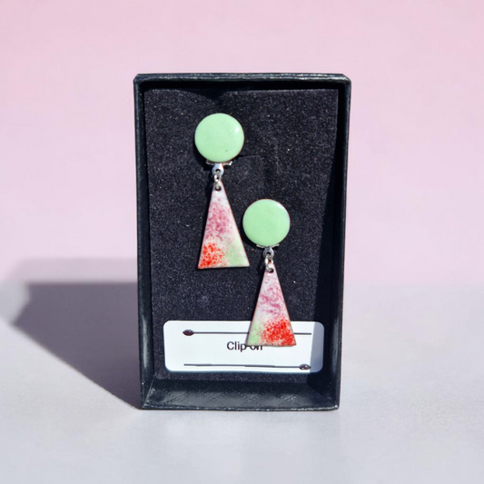Summer Meadow (2) Clip On earrings