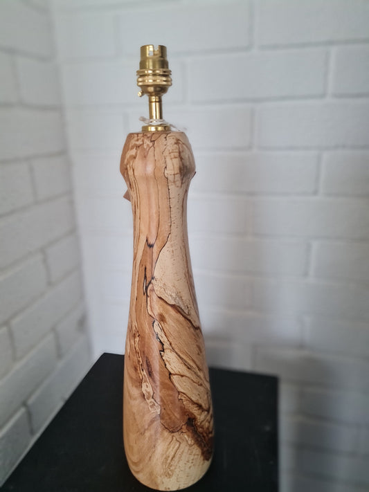 Spalted Beech lamp
