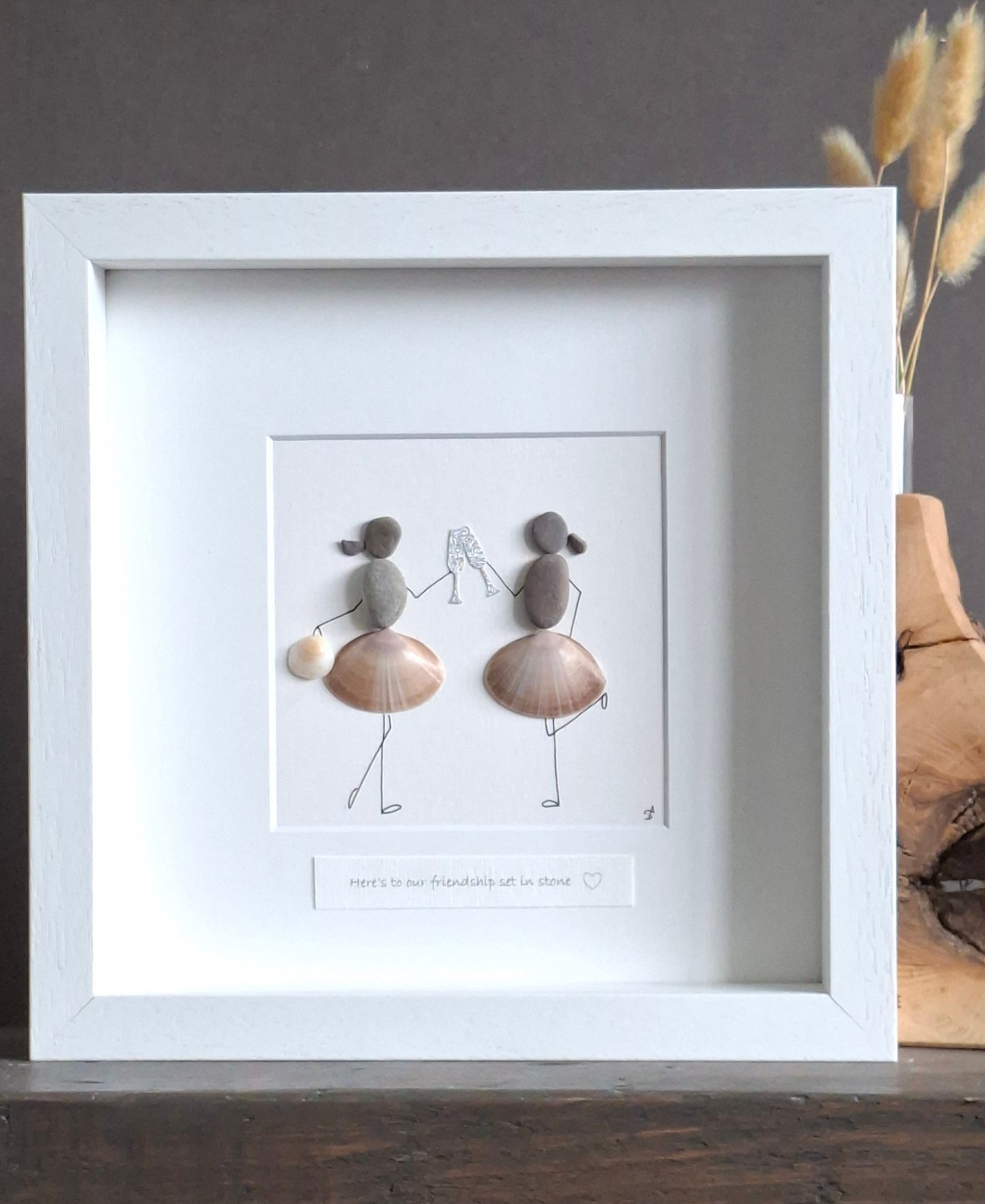 Friendship - Here's To Our Friendship Set In Stone – Best Friend Gift